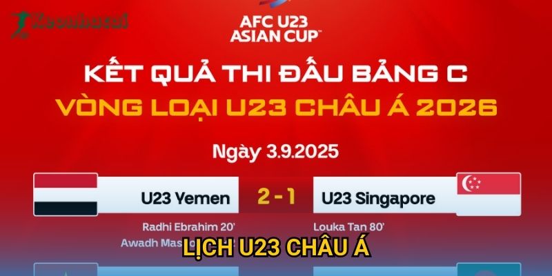 Lịch U23 châu Á cập nhật liên tục trên Keonhacai – Thông tin chính xác 4 Lịch U23 châu Á cập nhật liên tục trên Keonhacai – Thông tin chính xác